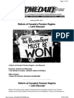 Reform of Canadas Pension Regime