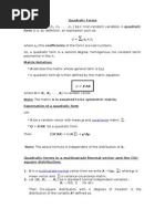 Quadratic Forms