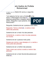 Um Belo Hadith Do Profeta Muhammad S.A.A.S