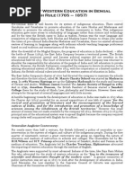 Download Spread of Western Education in Bengal From 1765-1857 by PinakPaniDatta SN268183969 doc pdf