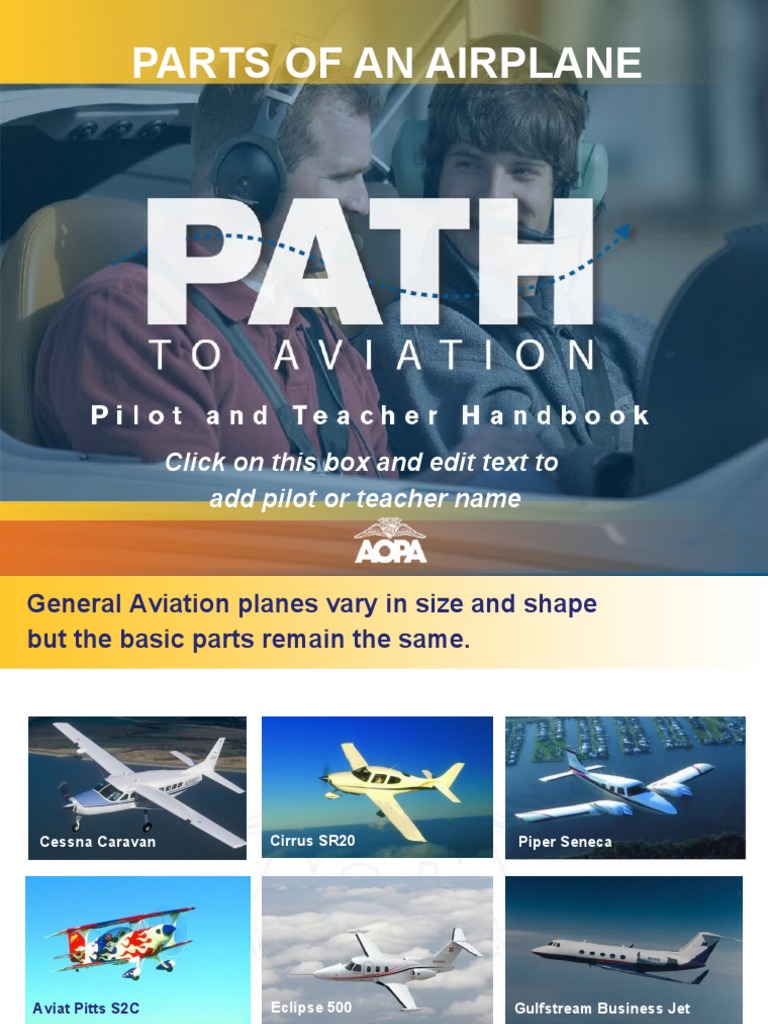 Key Components of an Airplane | PDF | Aileron | Airplane