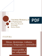 Cultura Humana, Evolucion y Patología