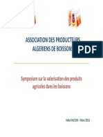 Présentation Additifs Alimentaires PDF