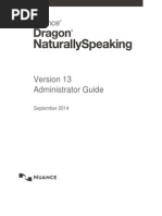 Dragon Naturally Speaking 13 Admin Guide