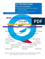 2016 Ieee Android Project Titles