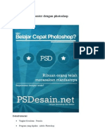 Cara Membuat Poster Dengan Photoshop