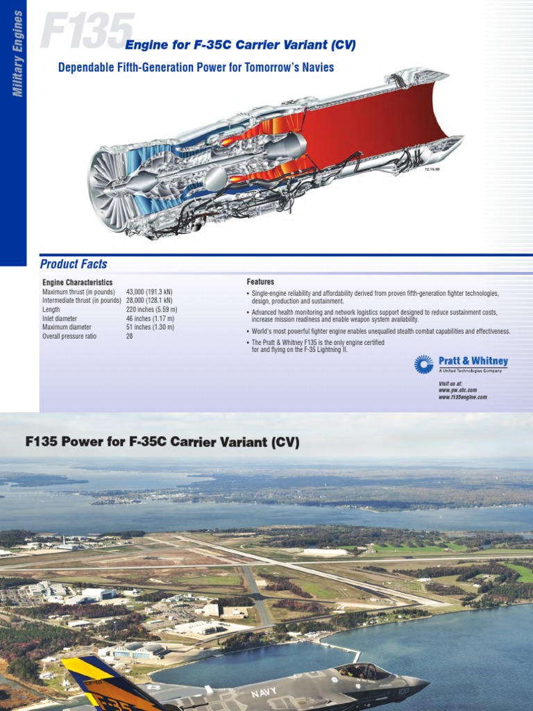 F135 Engine Specification