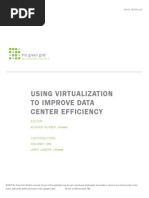 White Paper 19 - Using Virtualization To Improve Data Center Efficiency