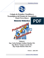 Antología Probabilidad y Estadística Fis-Mat Tierra Blanca PDF