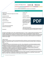 Prevencion y Atencion de La Ninez y La Adolescencia en Situacion de Vulnerabilidad