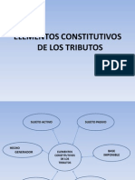 Elementos Constitutivos de Los Tributos