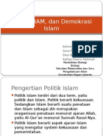 Politik, HAM, Dan Demokrasi Islam