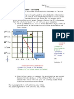 Service Tower Problem - Solutions: Adapted From Module 2: Worksheet 6 in Precalculus: Pathways To Calculus