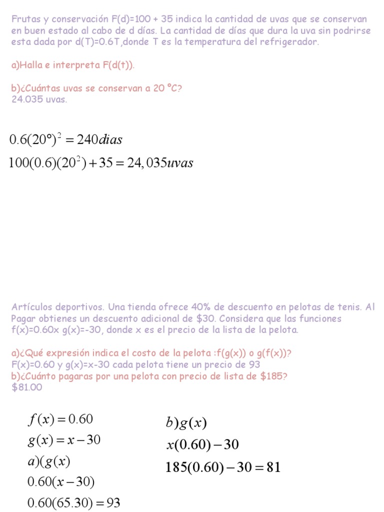 Dias Uvas A Halla E Interpreta F D T B Cuantas Uvas Se Conservan A C
