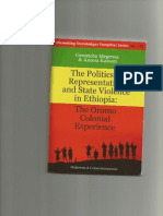 The Politics of Representation and State Violence in Ethiopia