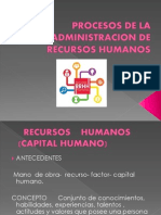 Procesos de La Administracion de Recursos Humanos(1)