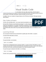 The Basics of Visual Studio Code
