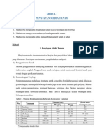 MODUL I Penyiapan Media Tanam