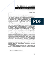 La Colonia en Los Inicios de La Narrativa Mexicana y en La Moda Colonialista