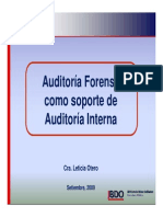 Auditoria Forense Como Apoyo de La Auditoria Interna Leticia Otero