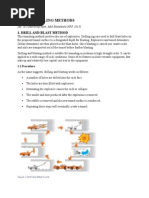 Rock Blasting Method Statement | PDF | Drilling | Nature