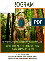Program - Wolf and Wildlife Conservation & Coexistence Conference