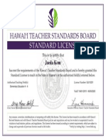 jaedas teaching license-sl013231