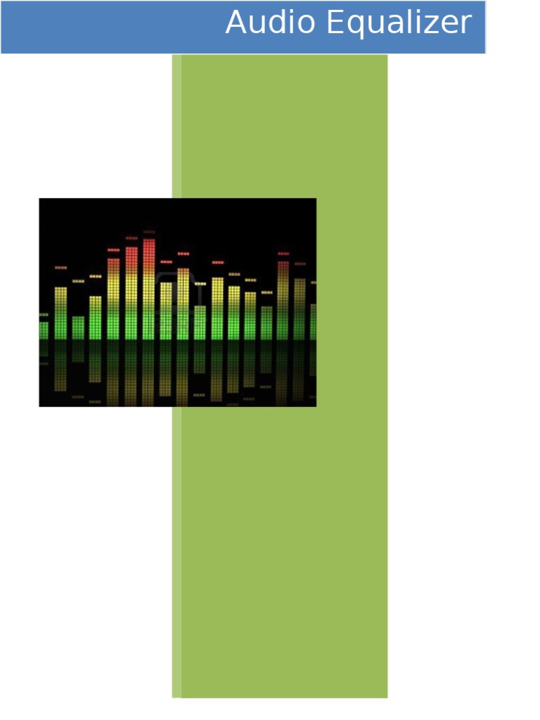 Audio Visualizer Using Emotion PDF Digital Signal Processing