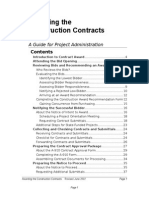 Awarding Construction Contracts Guide