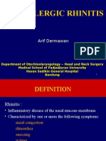 Nonallergic Rhinitis: Arif Dermawan