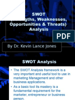 Swot (Strengths, Weaknesses, Opportunities & Threats) Analysis