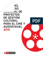 Bases Del Concurso Nacional de Gestión Cultural