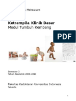 Buku Panduan KKD Tumbuh Kembang 2012