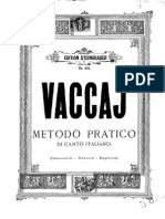 Metoda Practica de Canto - Vaccai