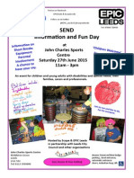 SEND Info-Fun Day Poster