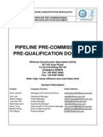 Precommissioning Procedure