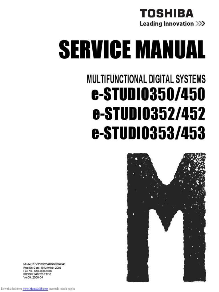 image is loading bobcat 453 service manual p n 6900363 5 97 Array - toshiba  e studio 350 352 353 450 452 453 microsoft windows rh scribd com