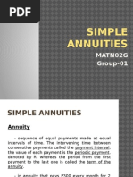 Simple Annuities Final