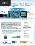 Fraud Investigation and Control Summit 2011