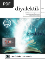 Diyalektik: Bilim, Felsefe Ve Sanat Dergisi 1. Sayısı