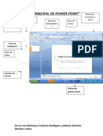 Ventana Principal de Power Point