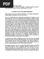 Download Lesbian-Feminst Critique of the Vagina Monologues 2010 by carolyn6302 SN26824271 doc pdf