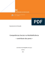 Competências Sociais Na Multideficiencia PDF