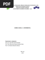 Apostila de Quimica Geral e Experimental II 2013 (1)