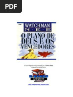 O Plano de Deus e Os Vencedores     -    Watchman Nee 