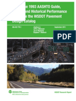 Use of The AASHTO 1993 Guide MEPDG and Historical Performance Pavement Design Caelog