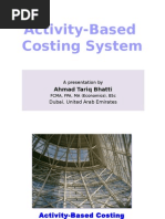 Activity Based Costing