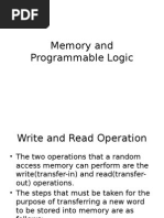 Read and Write Operations in Memory | PDF