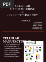 Cellular Manufacturing & Group Technology