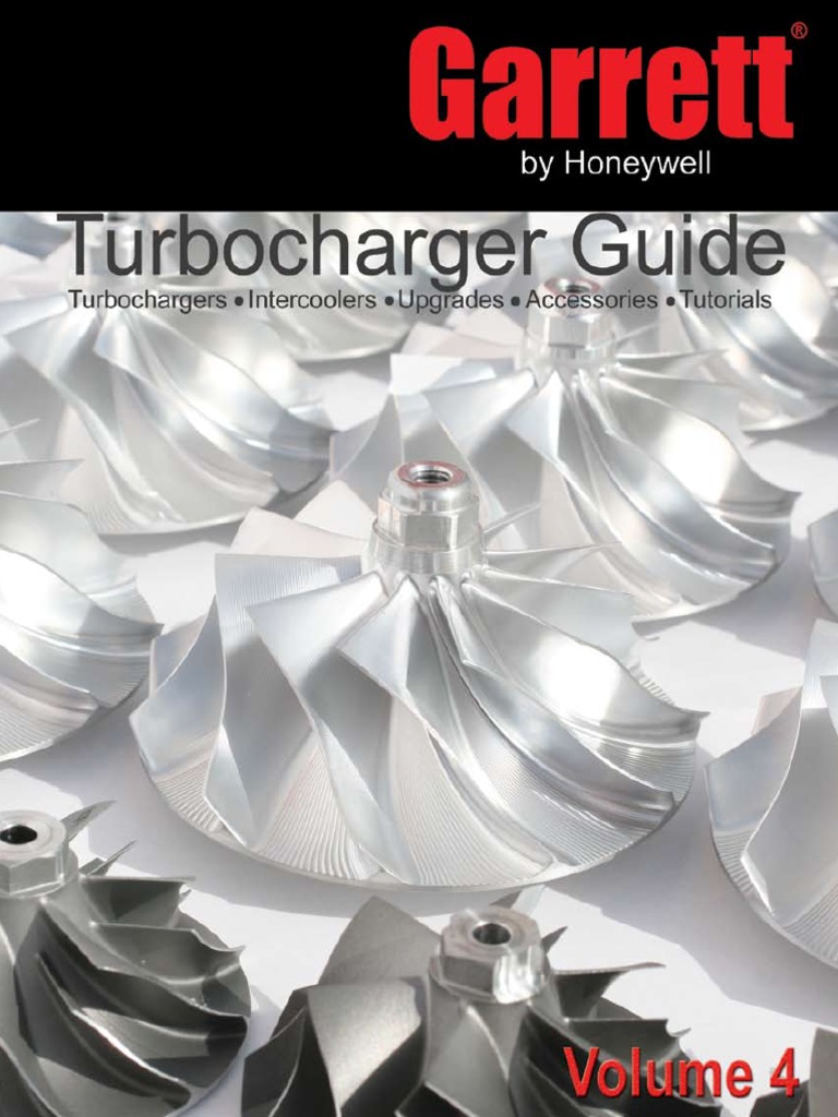 Garrett Catalog V4 Turbocharger Internal Combustion Engine